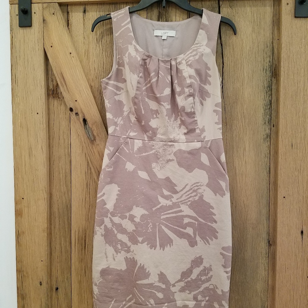 LOFT Summer Sheath Dress